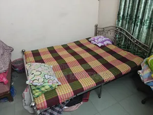 6' * 7' Steel Bed - ৬' * ৭' স্টিলের খাট
