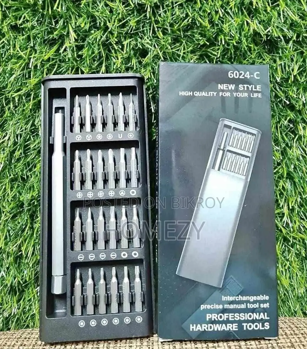 24 in 1 Precision Screwdriver Set With Magnetic Driver