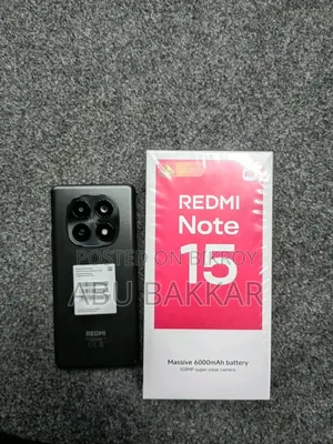 Xiaomi Redmi Note 15 256 GB Black