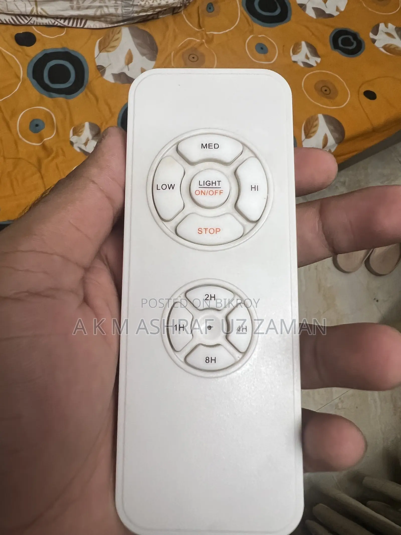Smart Remote Control Ceiling Fan