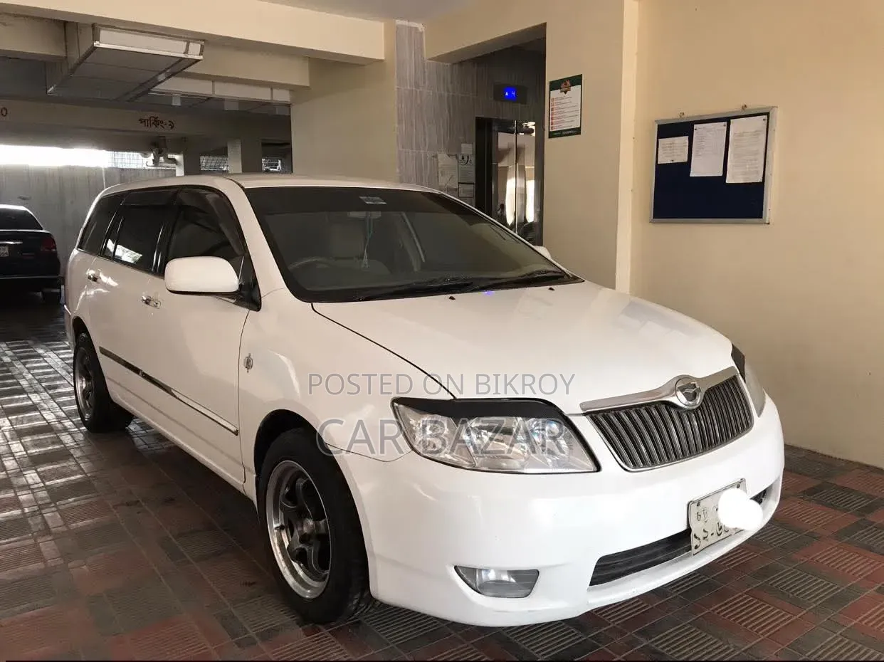 Toyota Corolla Fielder 1.5 Petrol FWD 2006 White