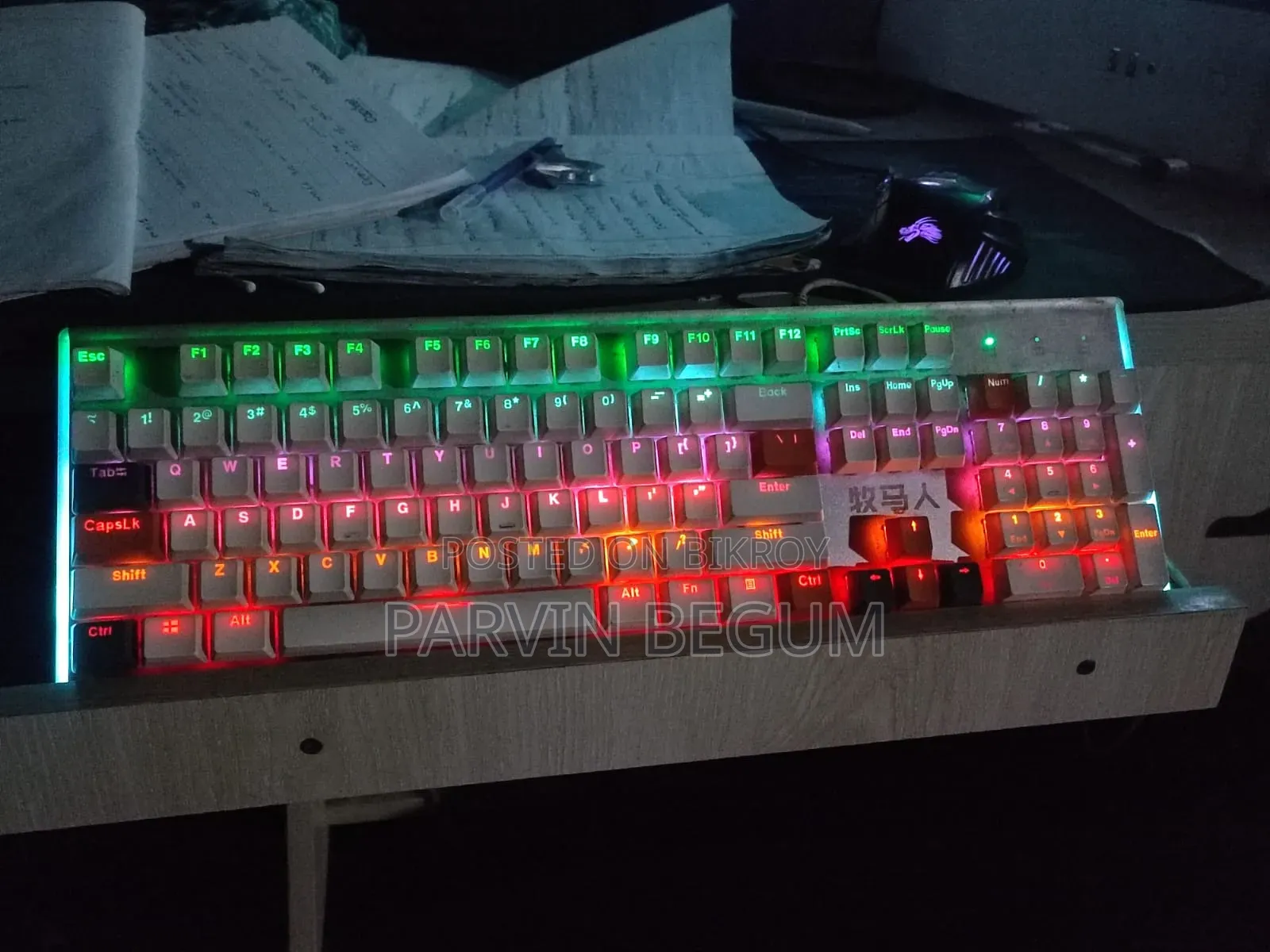 Wranglea K100 Rainbow Mechanical Keyboard