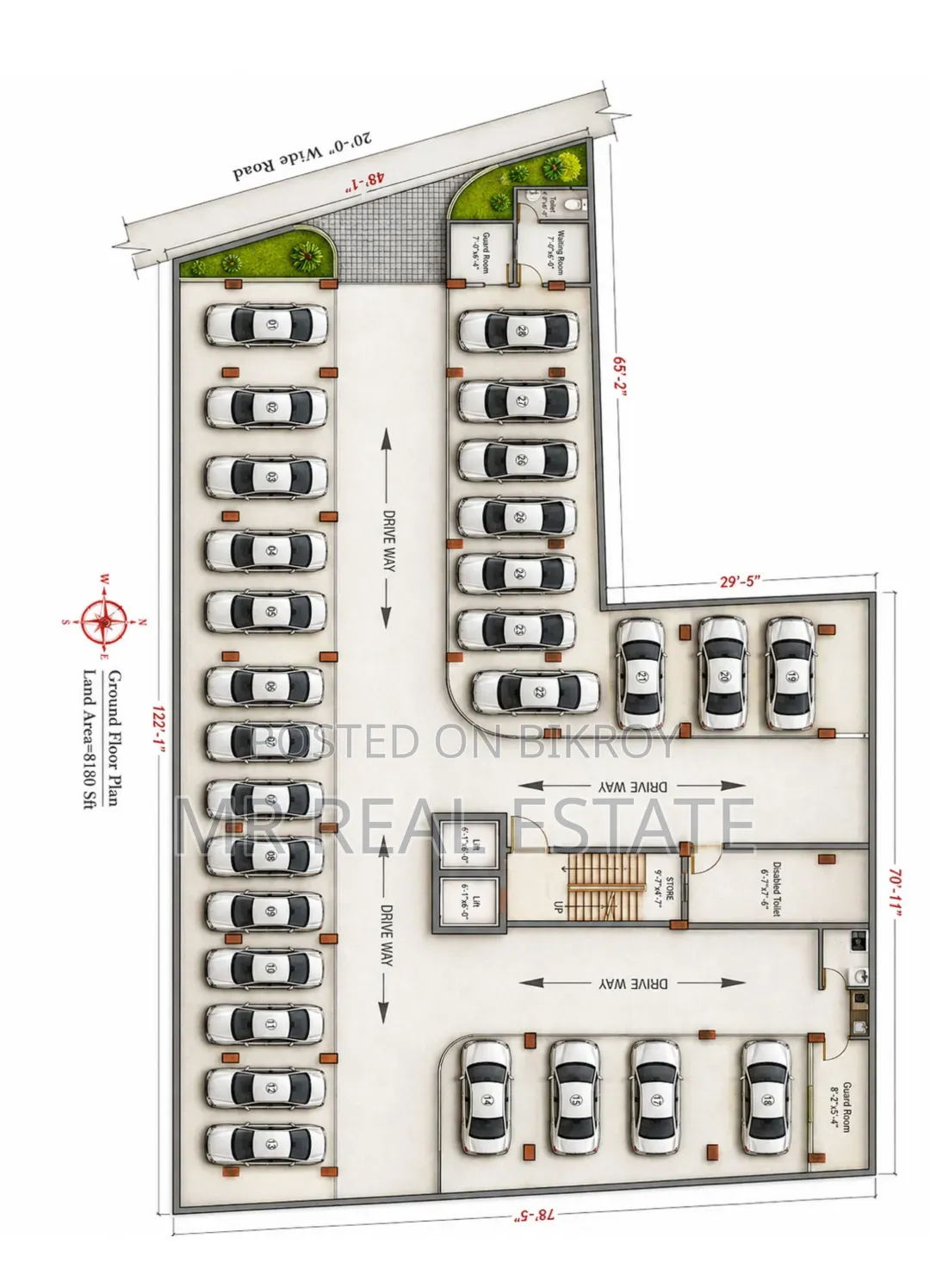 3 Bedroom Apartment in Notunbazar, Badda for Sale