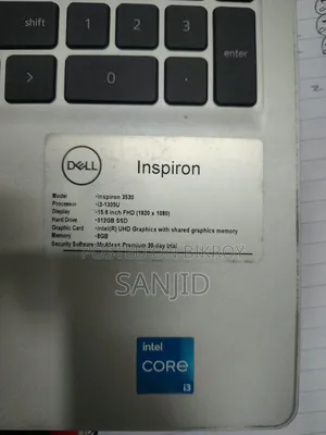 Laptop Dell Inspiron 3542 8GB Intel Core i3 HDD+SSD 512GB