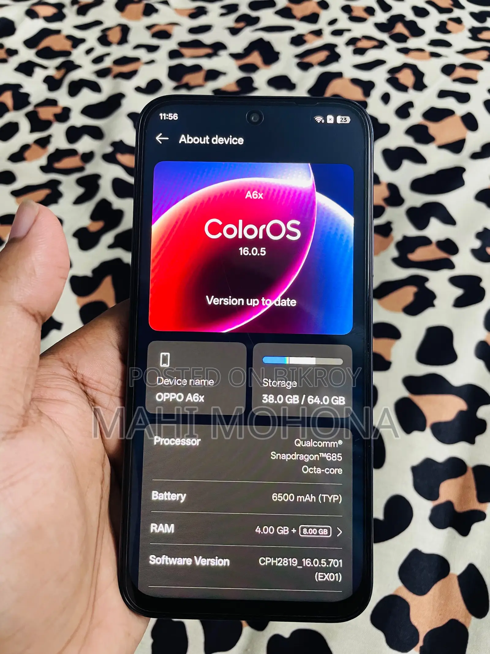 Oppo A6x 64 GB Purple