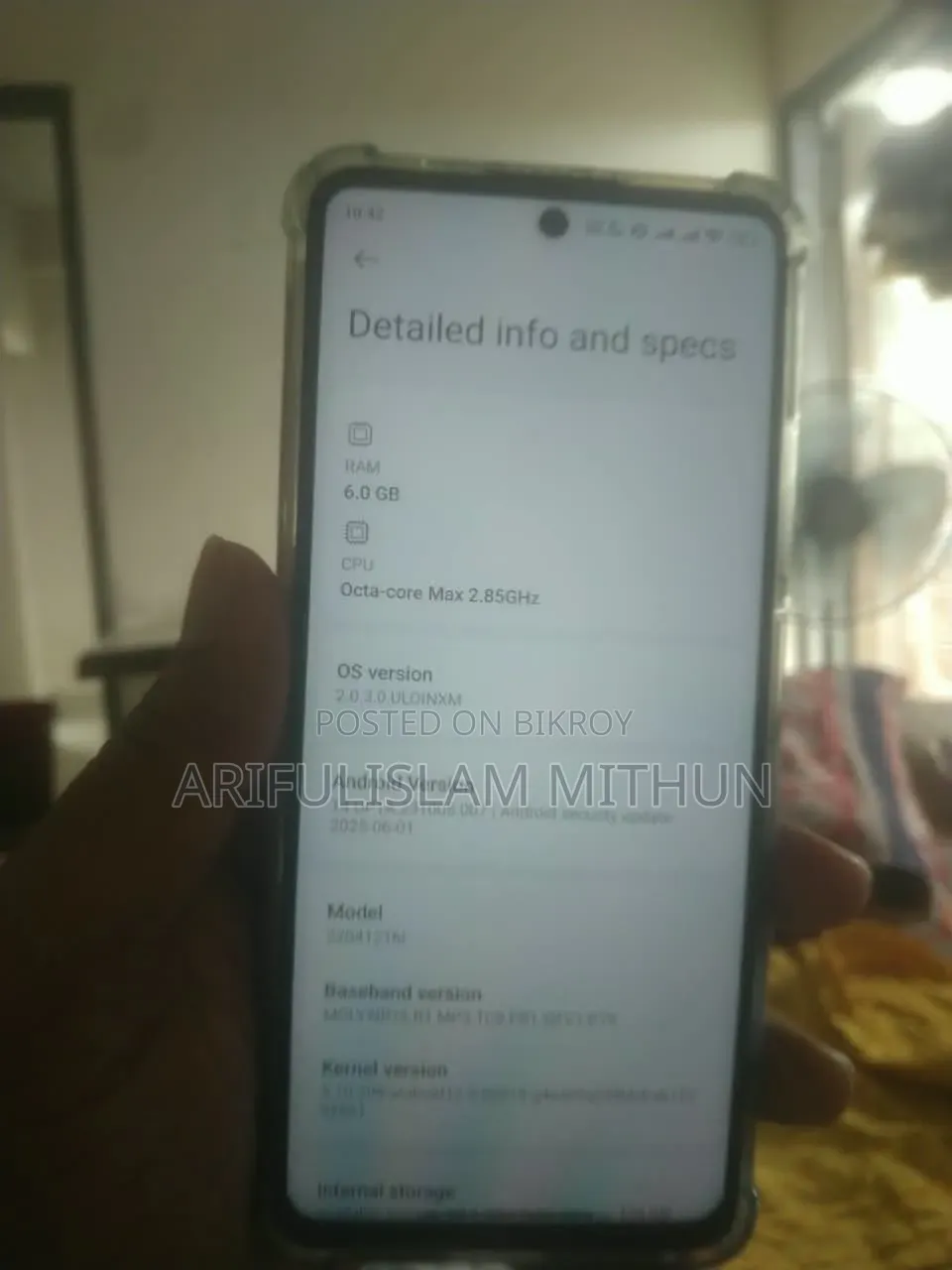 Xiaomi Redmi K50i 128 GB Black