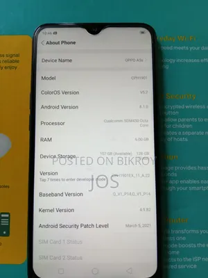 Oppo A5 128 GB Black