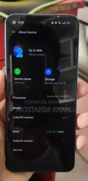 Oppo A53 128 GB Blue