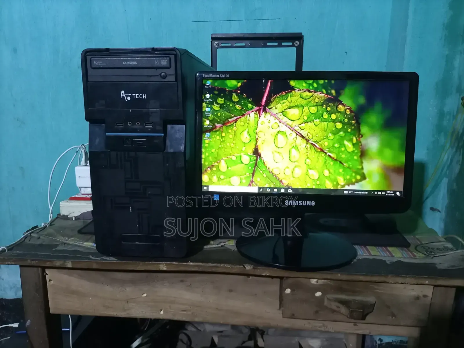 Desktop Computer 4GB Intel Core i3 SSD 128GB