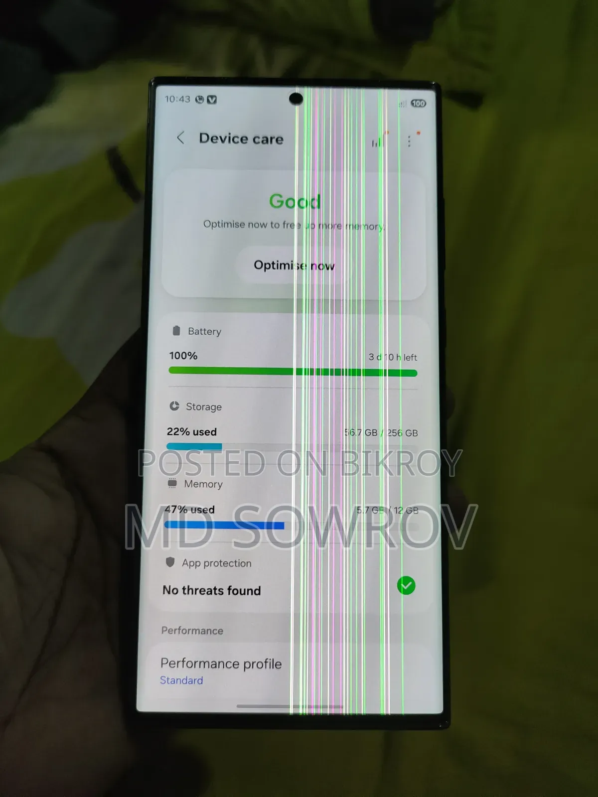 Samsung Galaxy S23 Ultra 256 GB Green