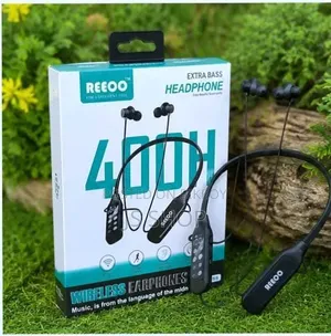 REEOO 400H Wireless Bluetooth Neckband Earphones