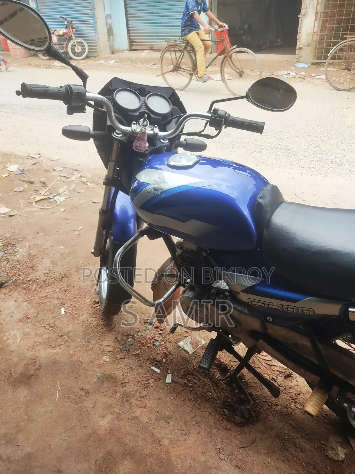 Bajaj CT 100 2007 Blue