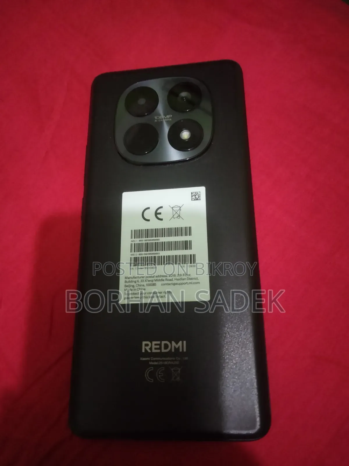 Xiaomi Redmi Note 15 128 GB Black