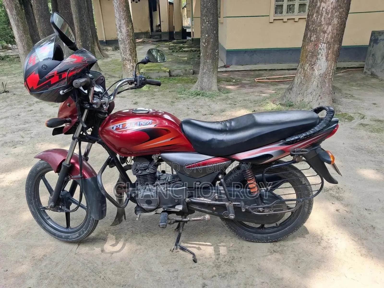 Bajaj Platina 100 2014 Red