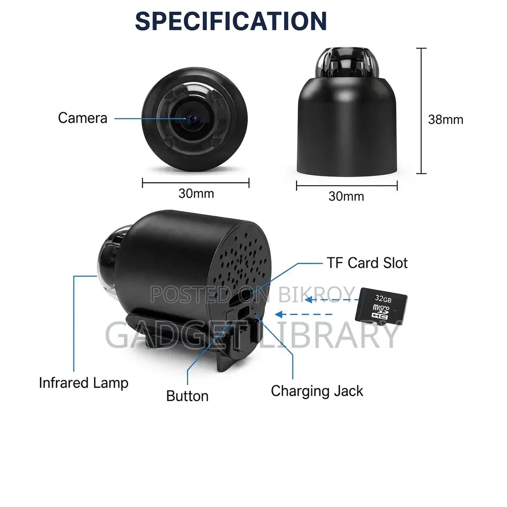 X5 Wifi Mini Camera