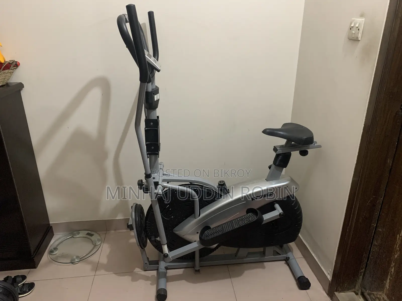 Kpower Orbitrac Exercise Cycle - Black