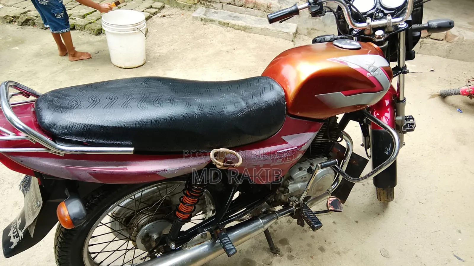 Bajaj CT 100 2011 Red