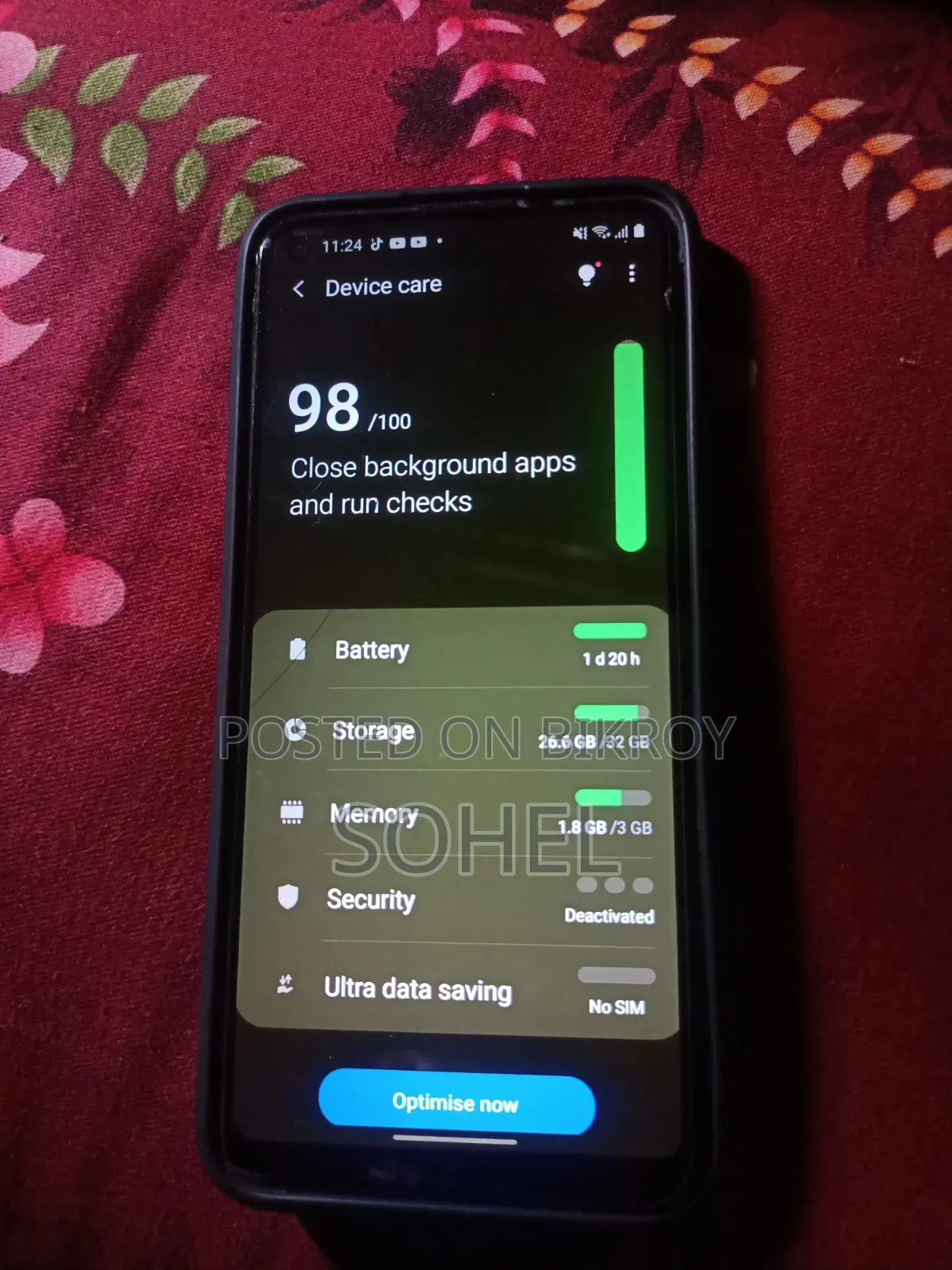 Samsung Galaxy M11 32 GB Black