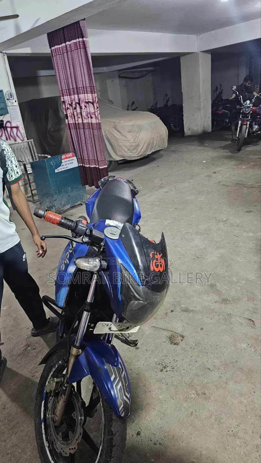 TVS Apache RTR 160 2V 2017 Blue