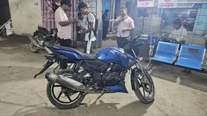 TVS Apache RTR 160 2V 2017 Blue