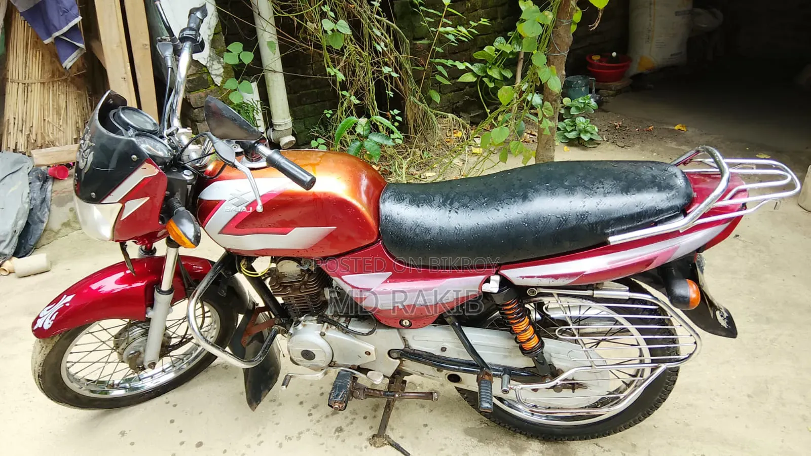 Bajaj CT 100 2011 Red