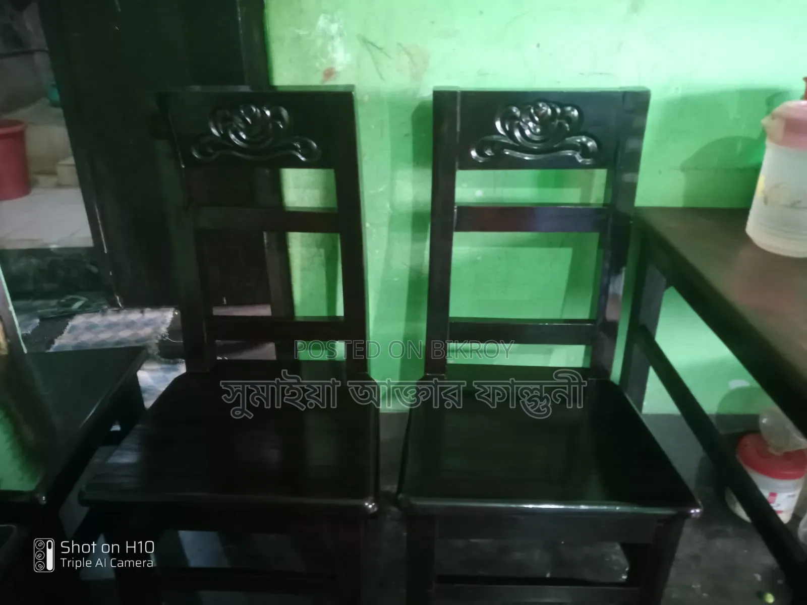 ফানিচার কাঠের ডাইনি চেয়ার