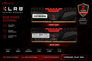 PNY XLR8 8GB DDR4 3200MHz Gaming RAM | 2 Years Warranty