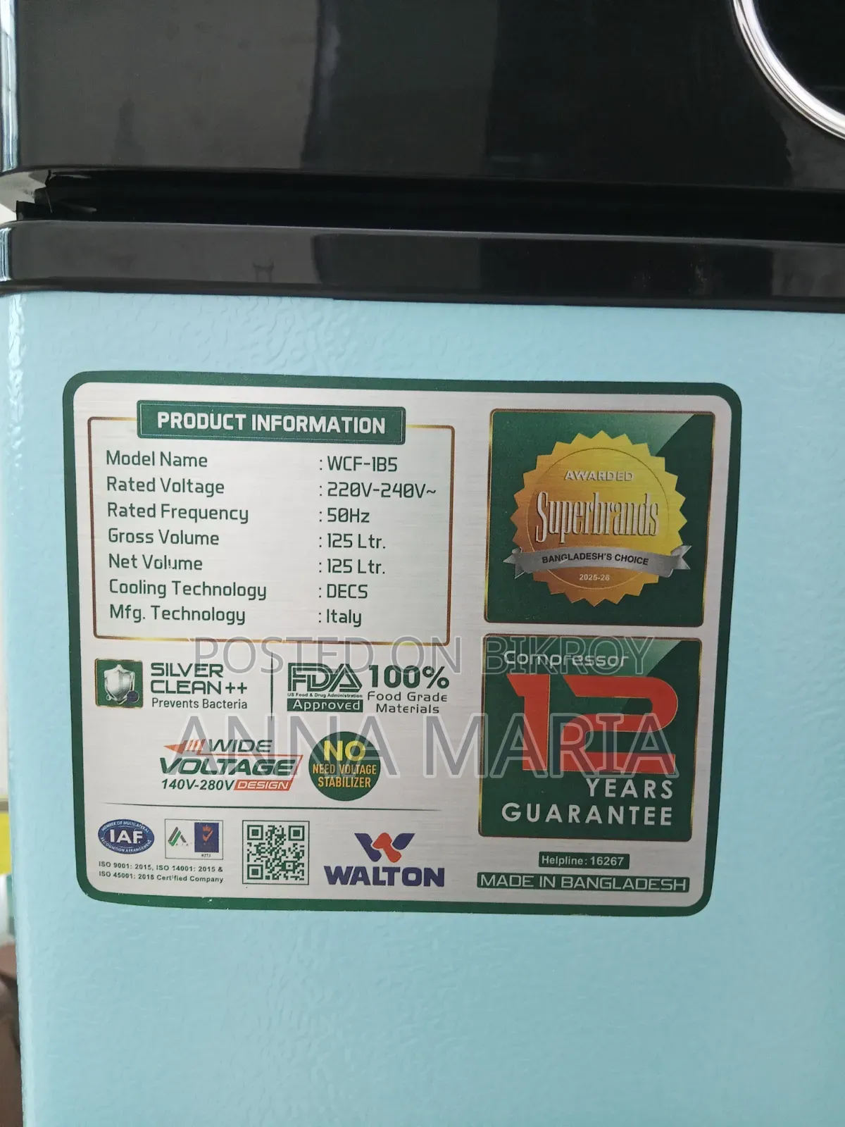 Walton Deep Fridge