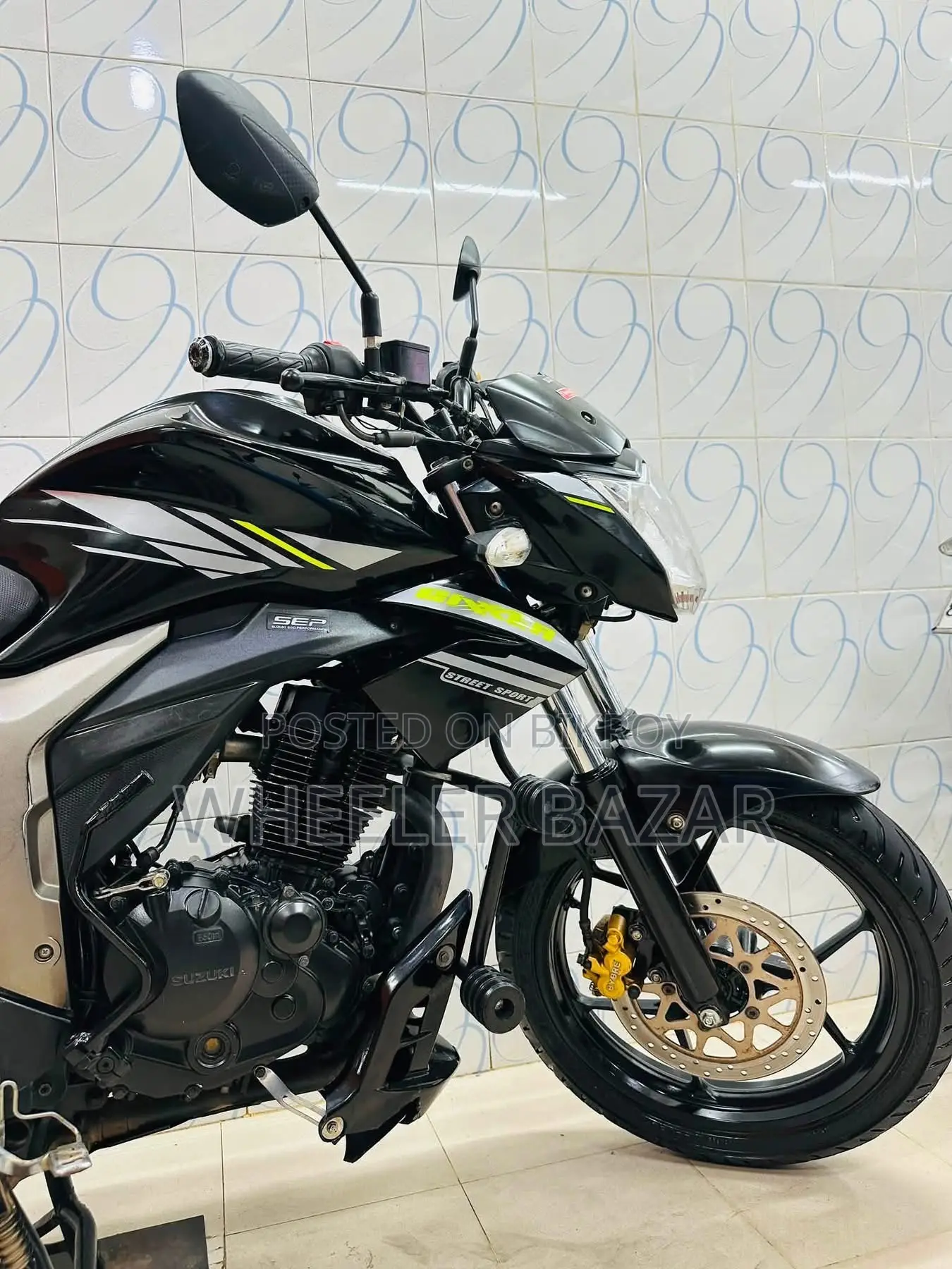 Suzuki Gixxer 2023 Black