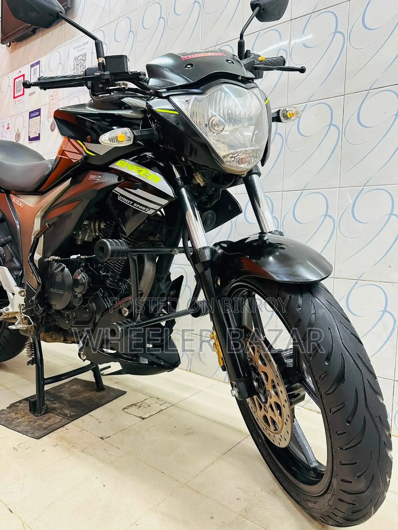 Suzuki Gixxer 2023 Black