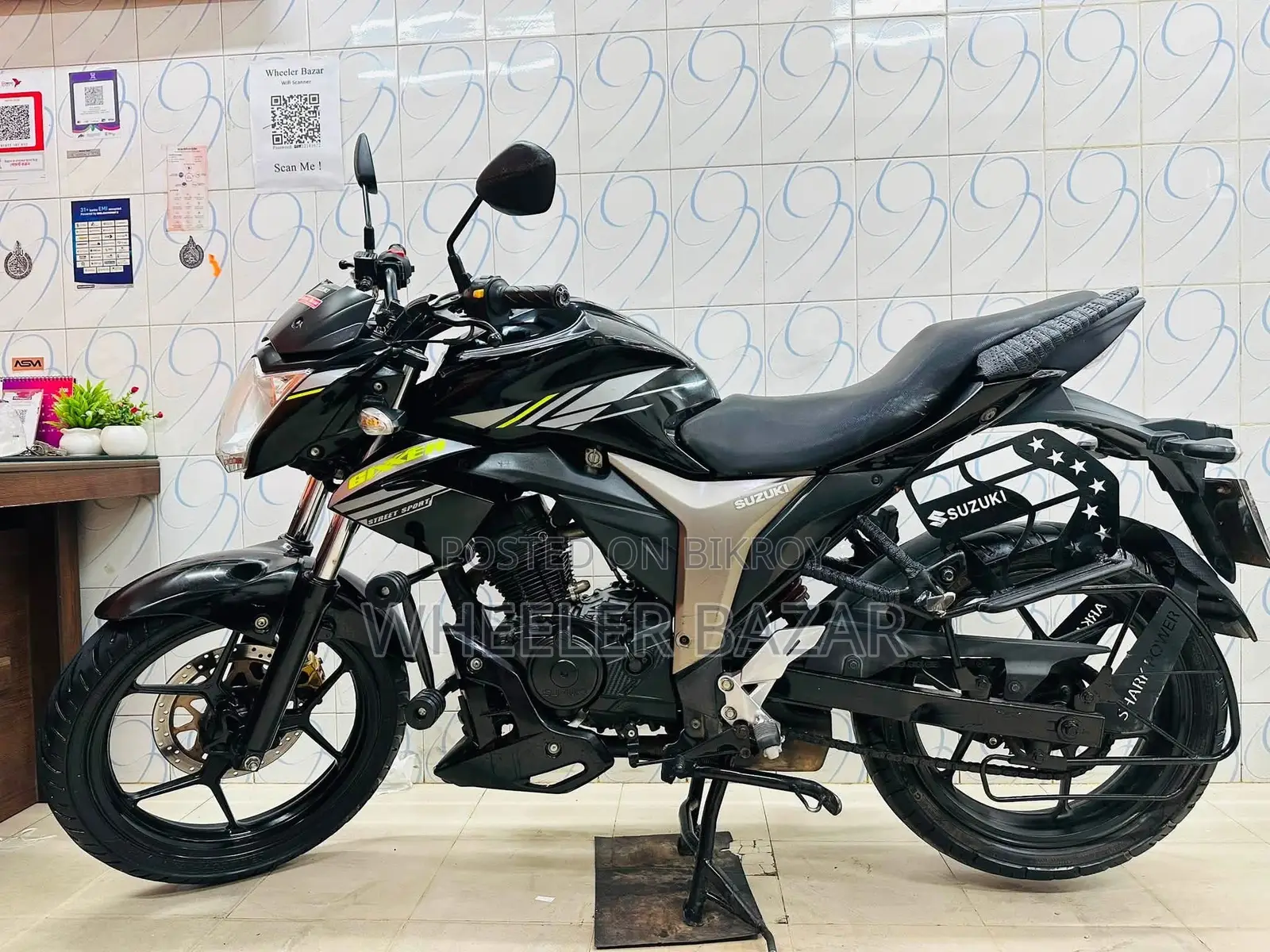 Suzuki Gixxer 2023 Black