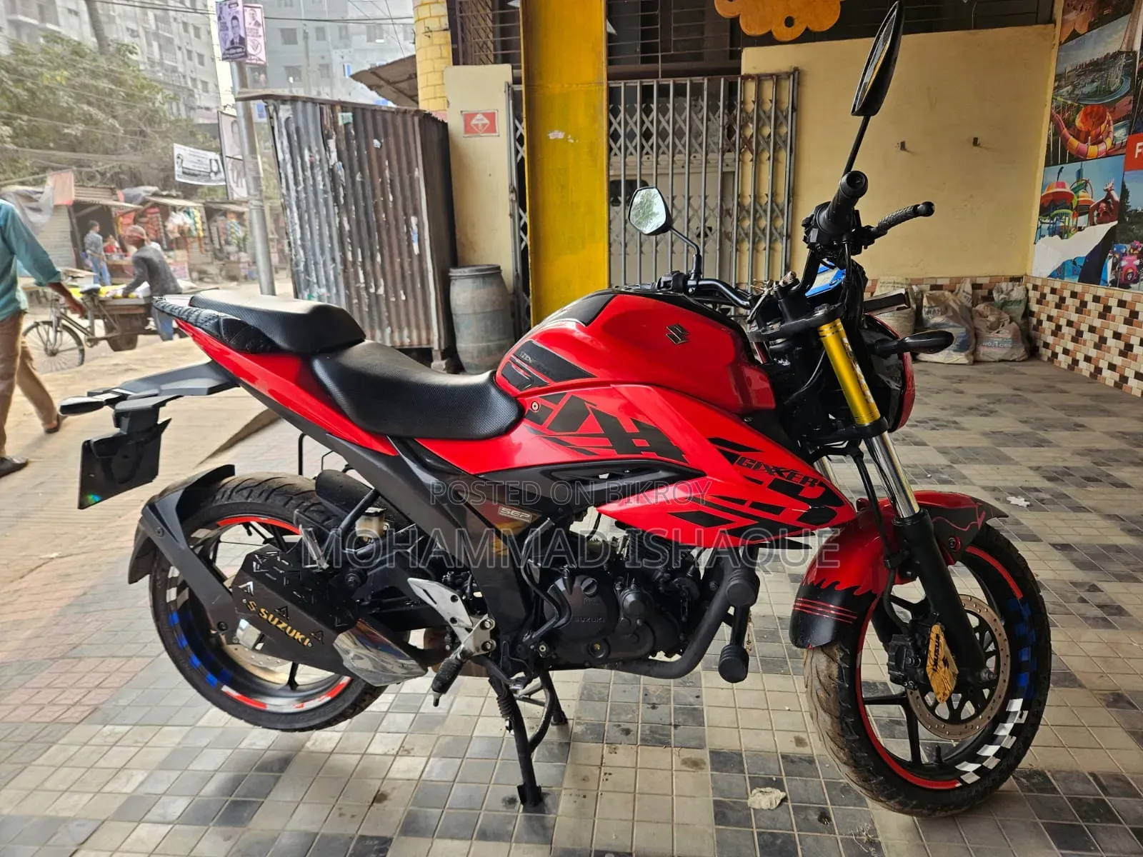 Suzuki Gixxer 2023 Red
