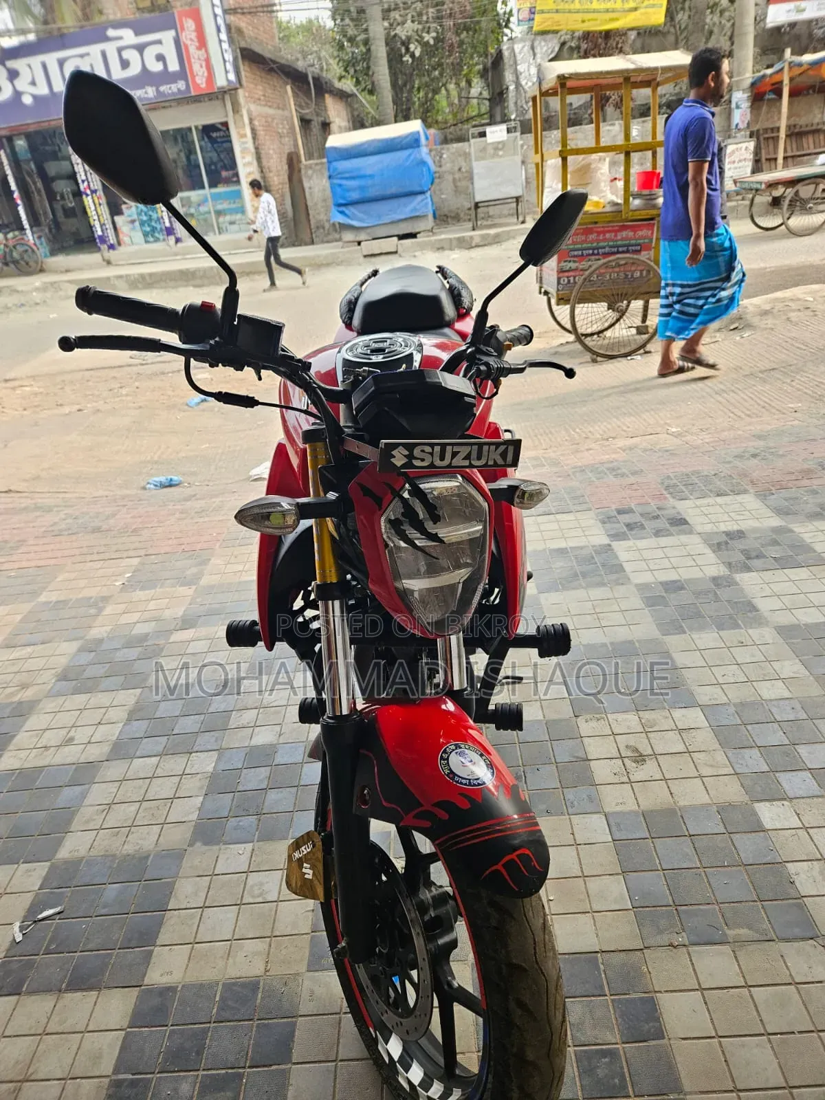 Suzuki Gixxer 2023 Red