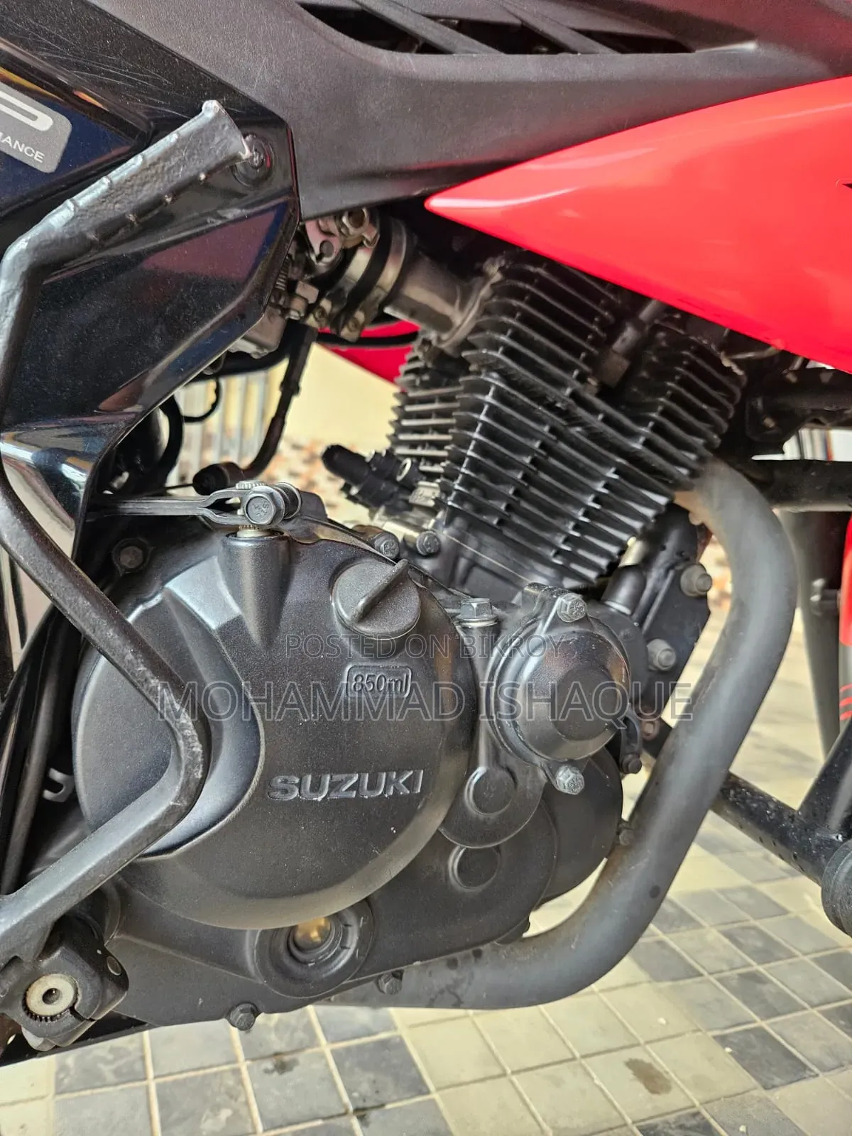 Suzuki Gixxer 2023 Red