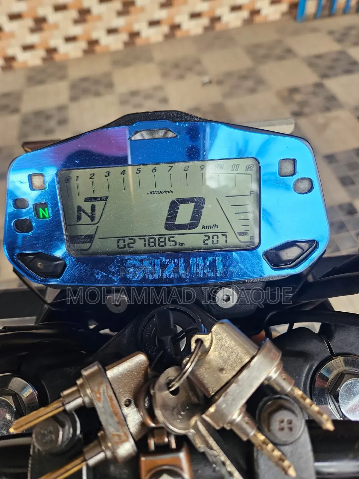 Suzuki Gixxer 2023 Red