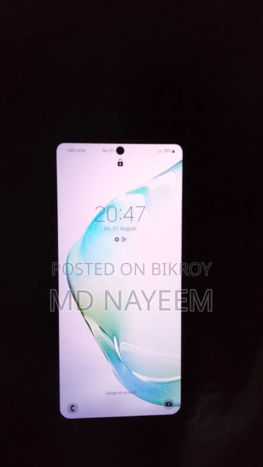 Samsung Galaxy Note 10 Lite 128 GB White