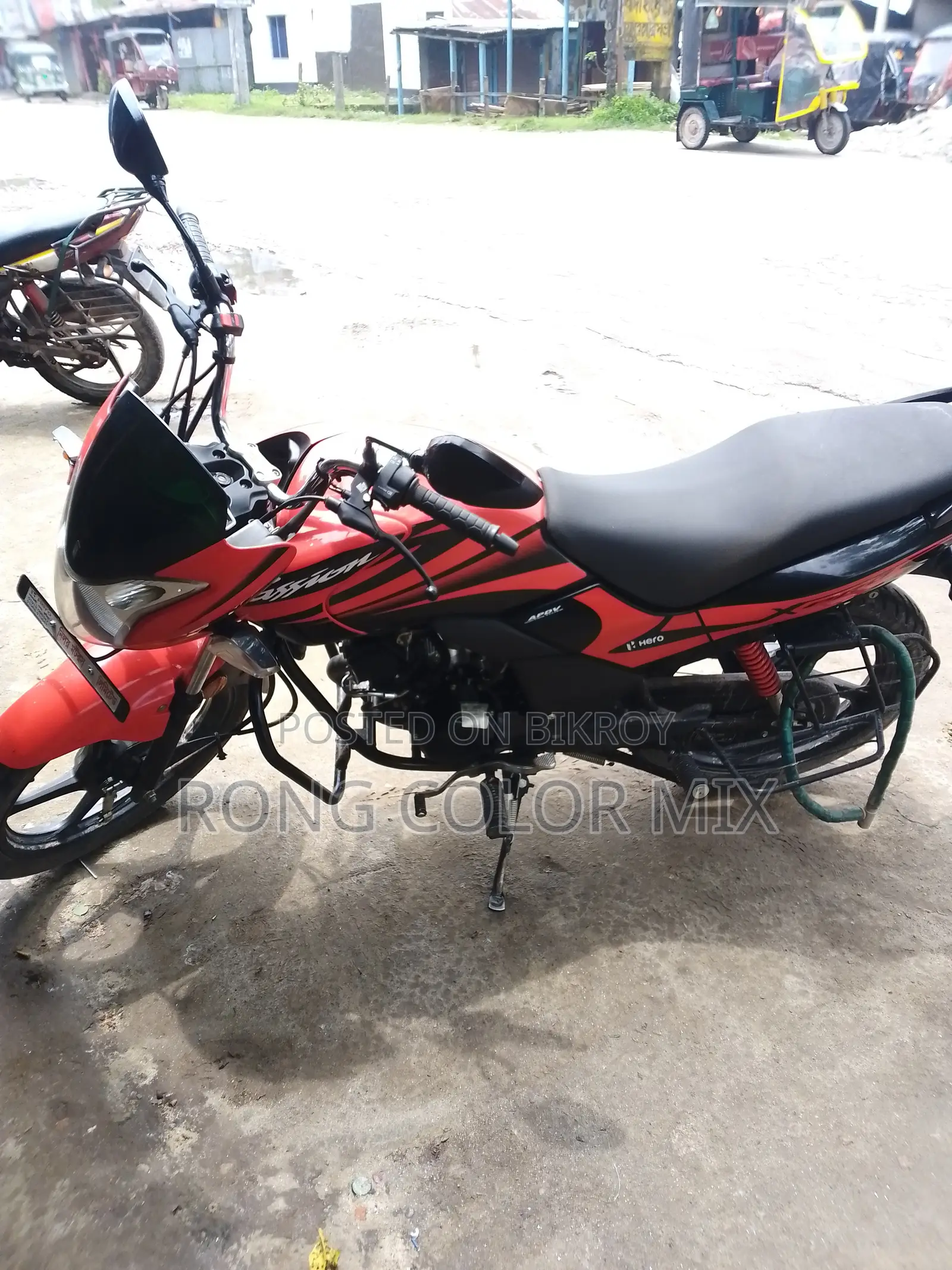 New Hero Passion Xpro Drum 2026 Red
