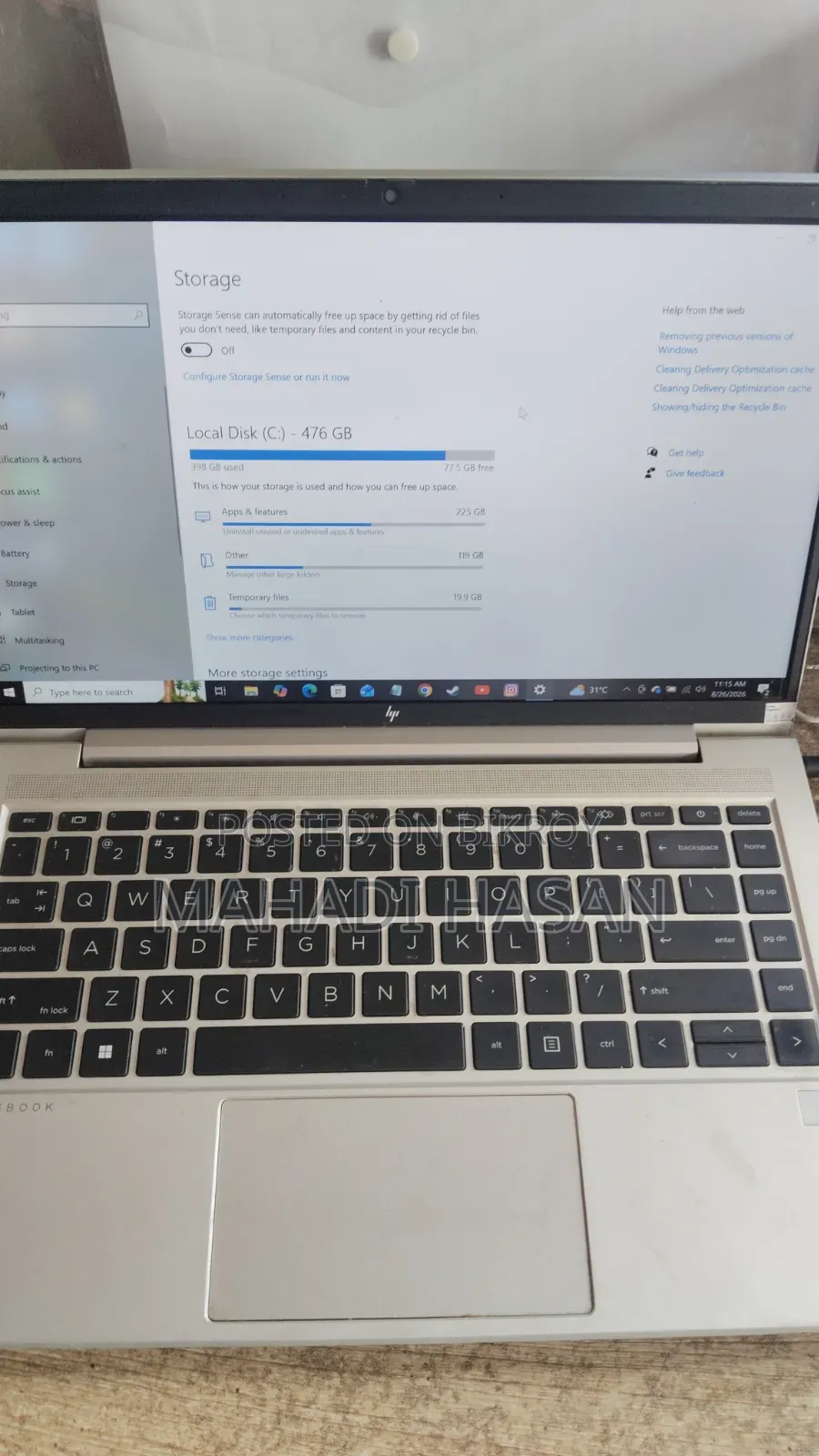 Laptop HP EliteBook 645 G9 16GB SSD 512GB