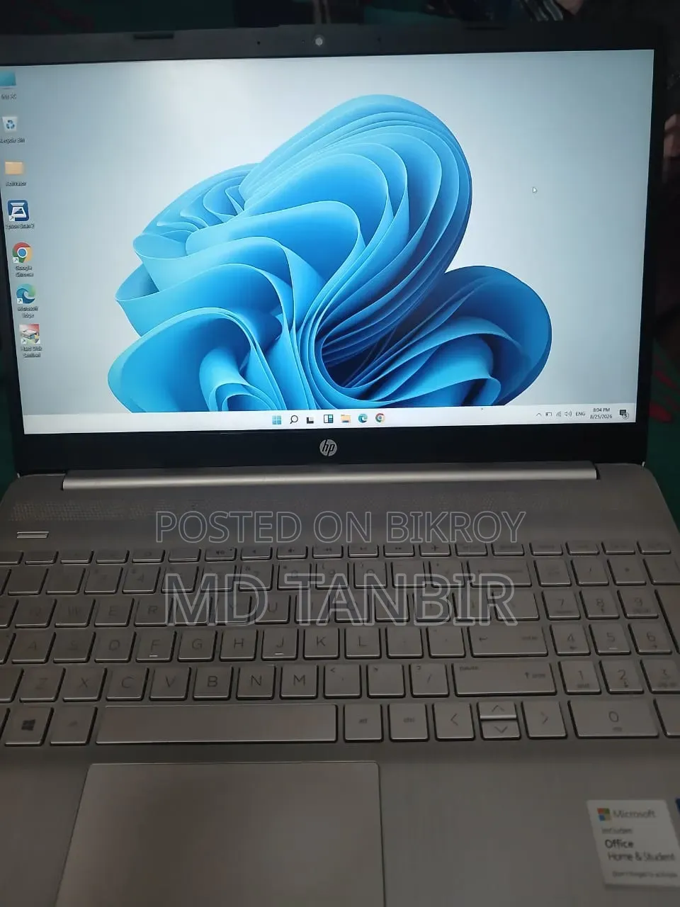 Laptop HP 15s 8GB Intel Core i5 HDD+SSD 1T