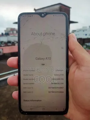 Samsung A10 32 GB Black