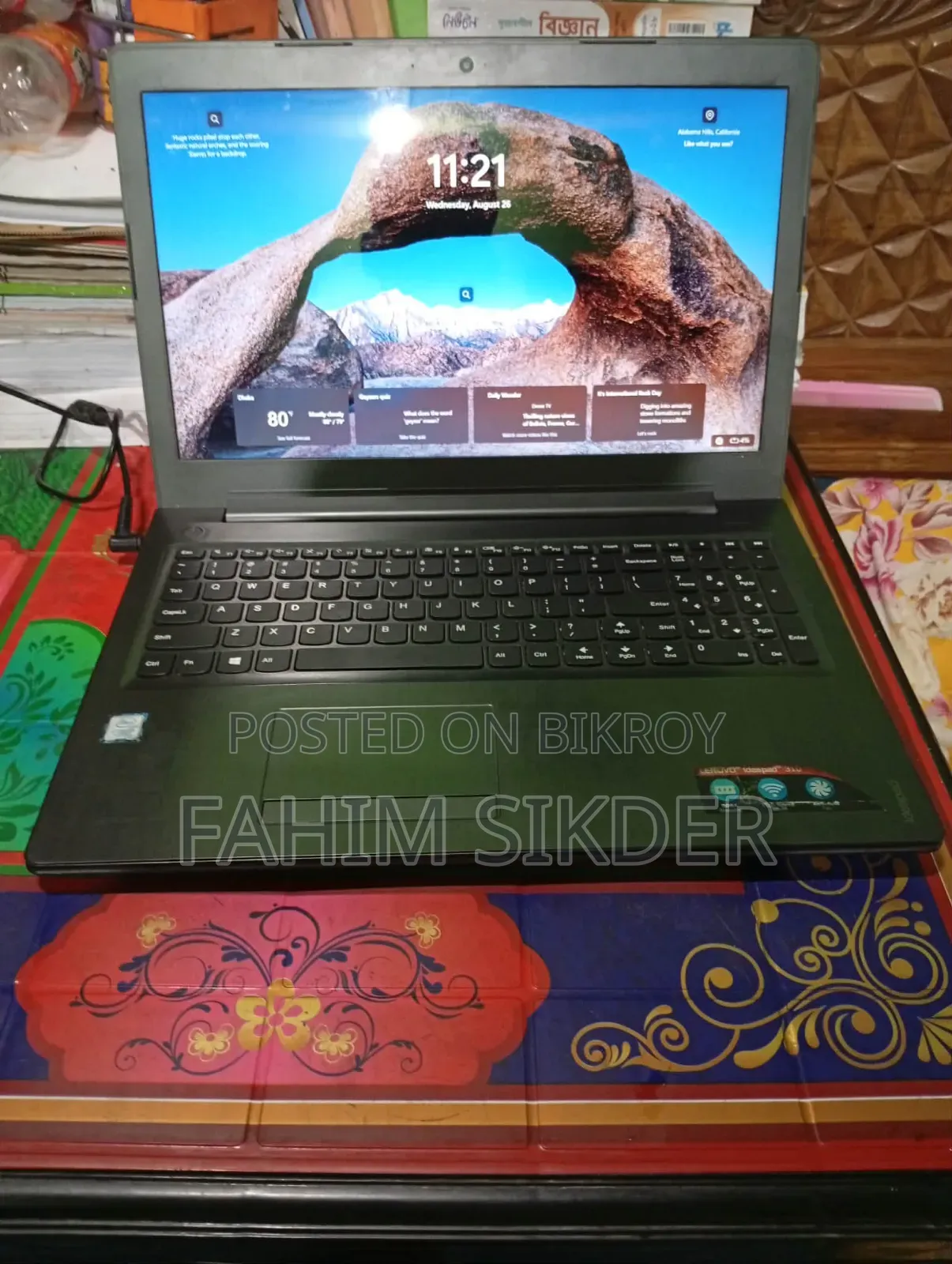 Laptop Lenovo IdeaPad 310 4GB Intel Core i5 SSD 256GB
