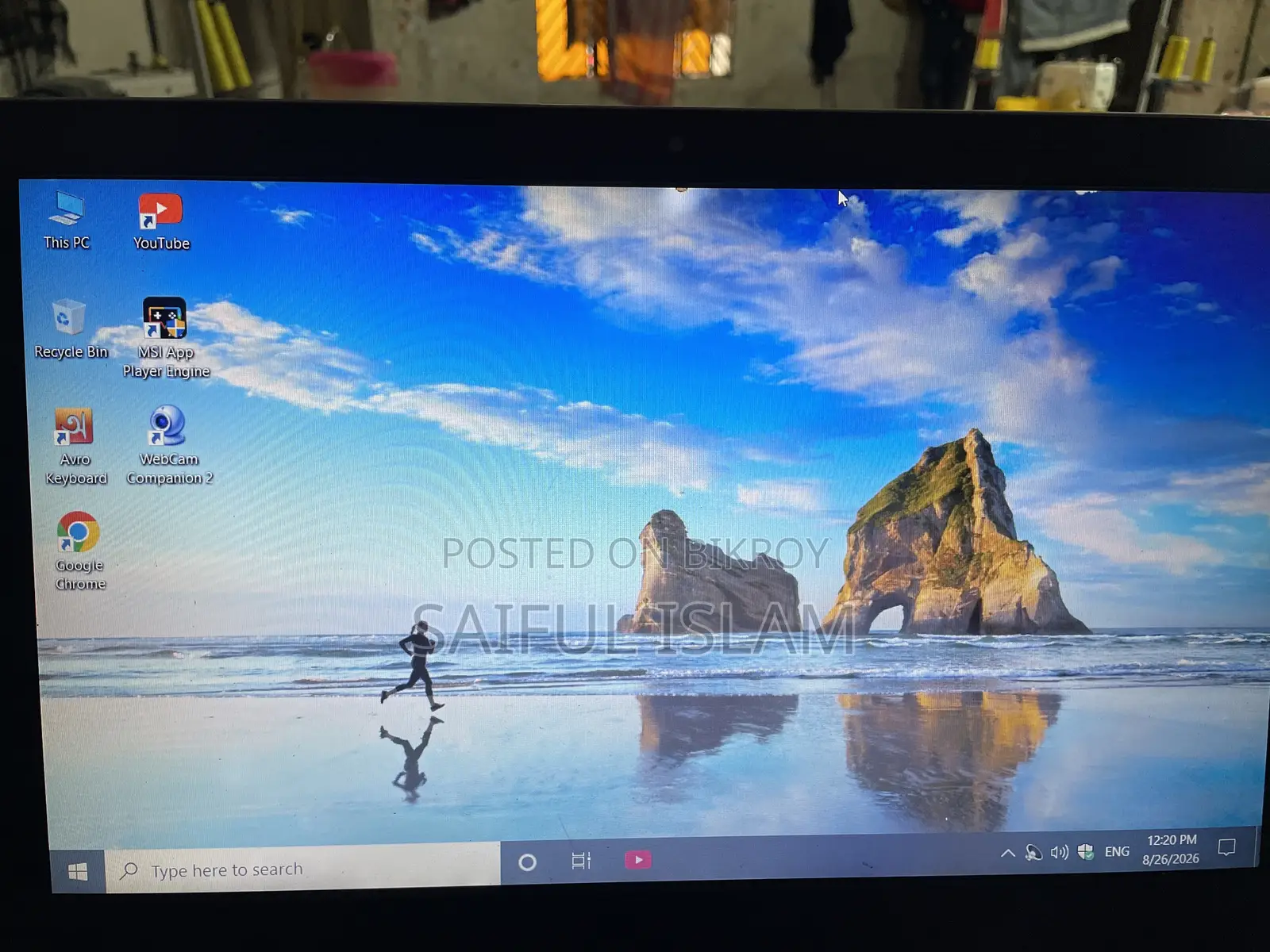 Laptop Dell 4GB Intel Core i5 SSD 128GB