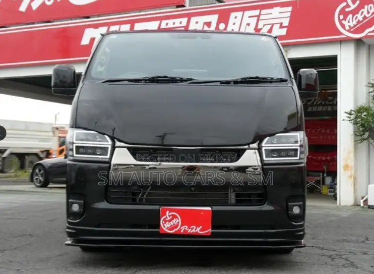 Toyota HiAce 2024 Black