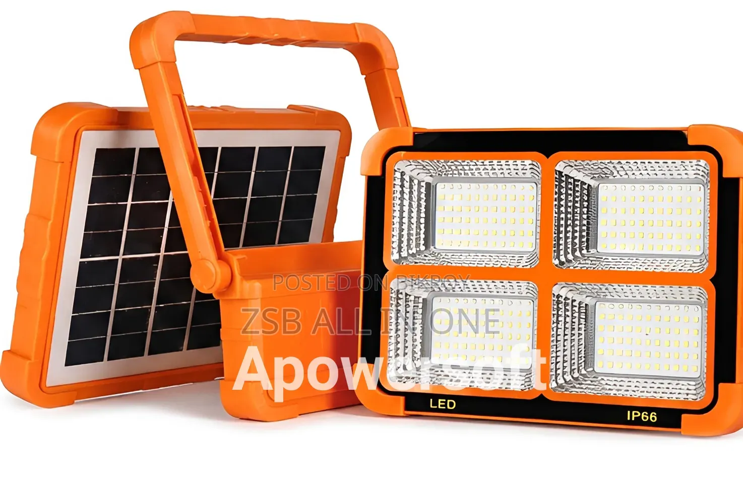Portable Solar Panel With Protective Case – Solar Power Charging Panel