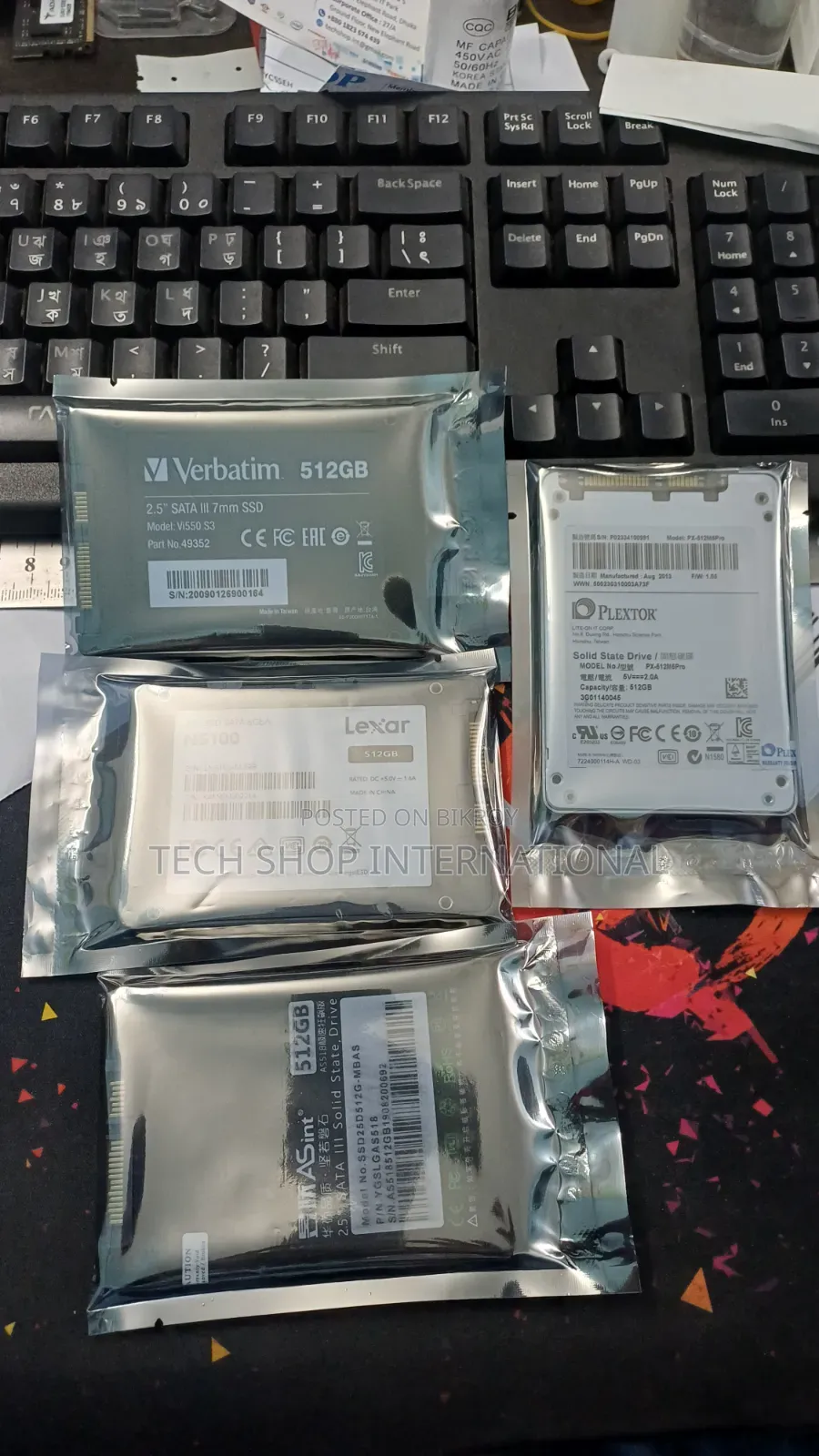 SSD Mixed Brand 512gb SATA