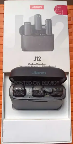 Capture2s Gimbal+Ulanzi Microphone J12
