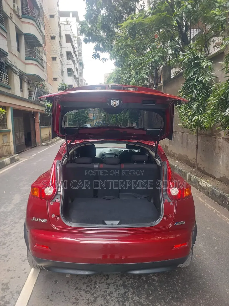 Nissan Juke 2012 Red