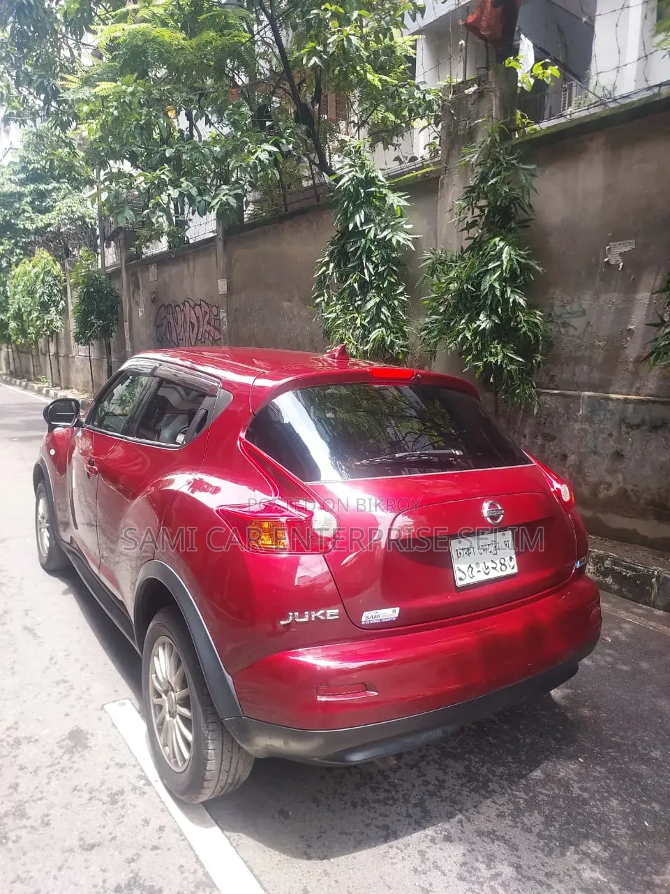 Nissan Juke 2012 Red