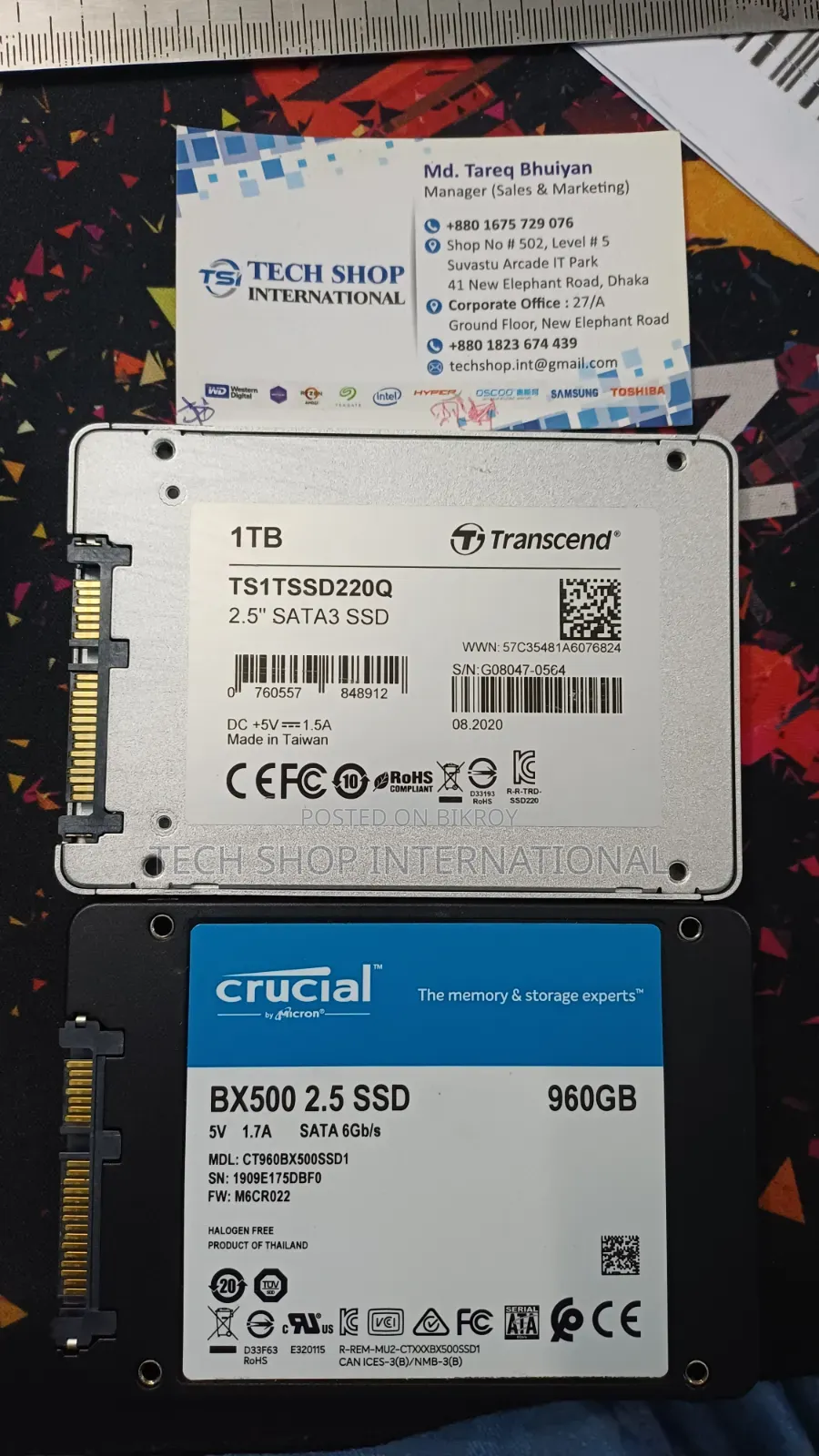 SSD Transcend 1tb 2.5" Sata Original