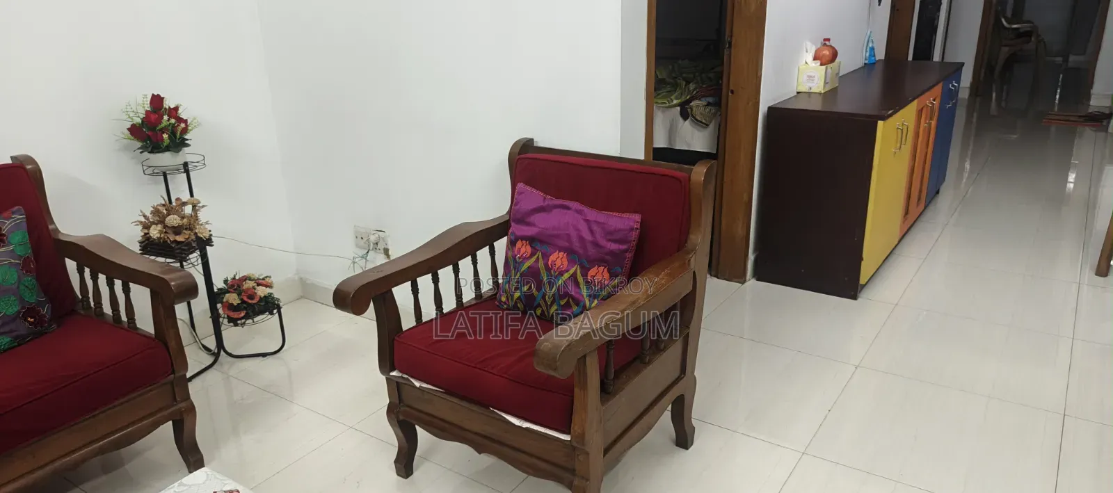 অরজিনাল সেগুন কাঠের ৩-১-১ সোফা সেট।